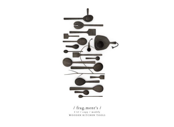 / frag.ment's / Wooden Kitchen tools