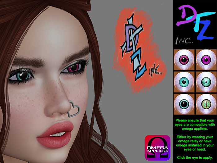 DefianTz Inc - eye pack - Pink & Turquoise