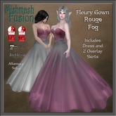 ~*MF*~ Fleury Gown - Rouge Fog