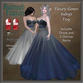 ~*MF*~ Fleury Gown - Indigo Fog