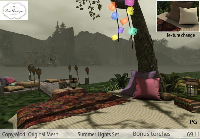Bee Designs Summer Lights  PG - Box