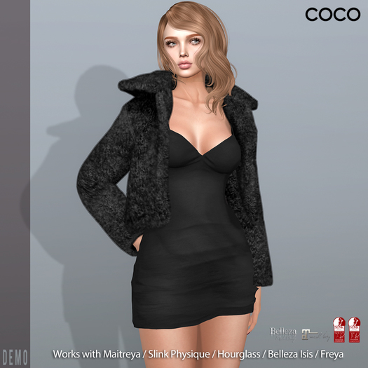 *COCO*_TexturedFauxFurJacket_DEMO
