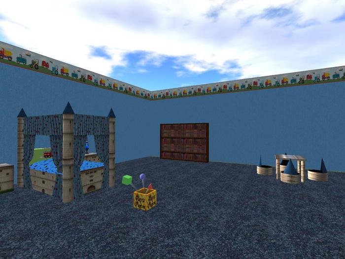 Castle Bedroom Full Perms