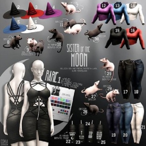 OSMIA - SisterOfTheMoon.Gacha - Reaglan - Red - Maitreya