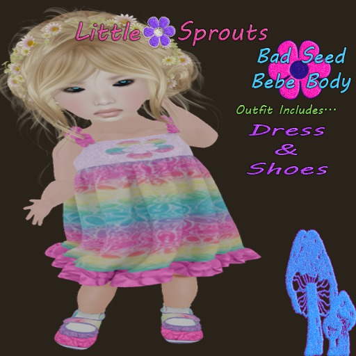 (Bebe) L*S-Rainbow Flower (Boxed)