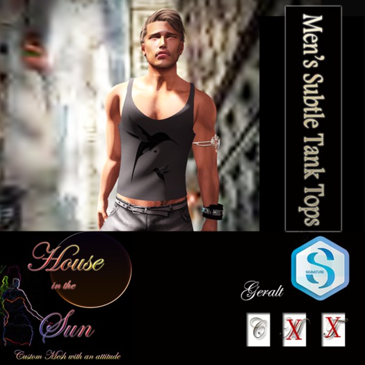 Tank Top Signature Geralt Hummingbirds