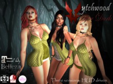 W-AD Panel Mini Dress Olive