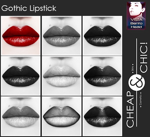 DEMO Cheap & Chic! Gothic Lipstick - Vista