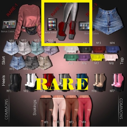 N-Uno & Nanika // Laura Heels-Socks //Maitreya 2- RARE