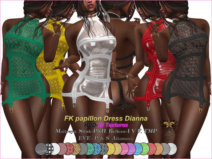 FK papillon Dress Dianna