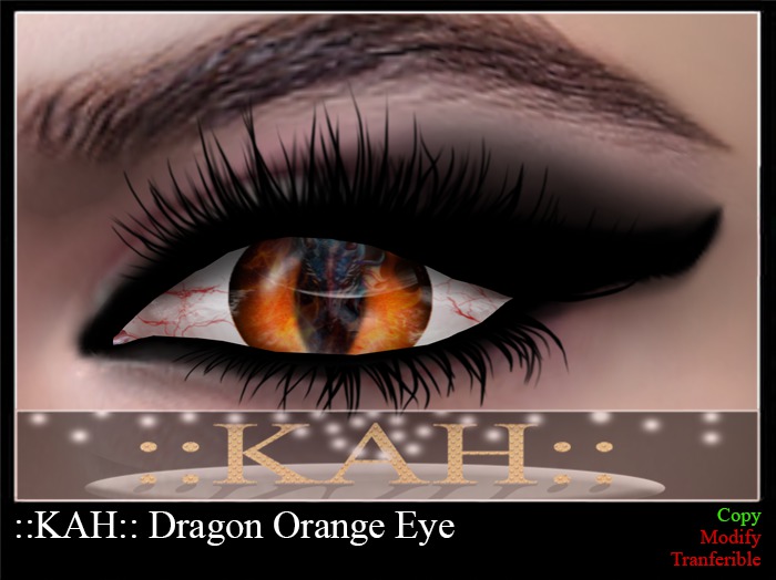 ::KAH:: Dragon Orange Eye [Boxed]
