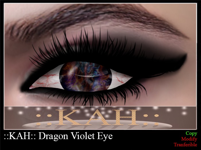 ::KAH:: Dragon Violet Eye [Boxed]