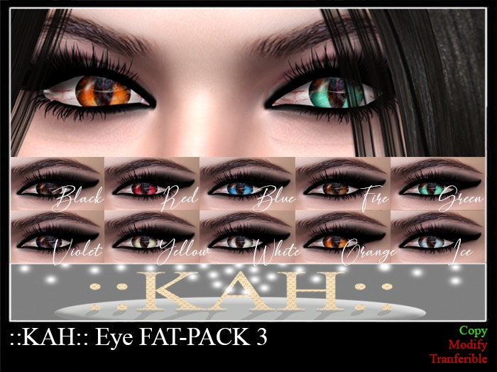 ::KAH:: Eye FAT-PACK 3 [Boxed]