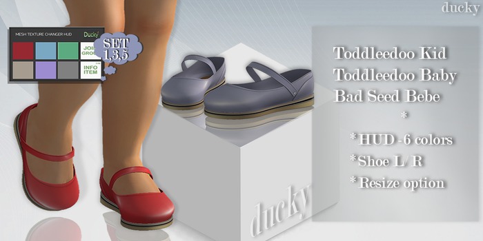 *Ducky-Mesh Girls Set 1,3,5 /Shoe 2