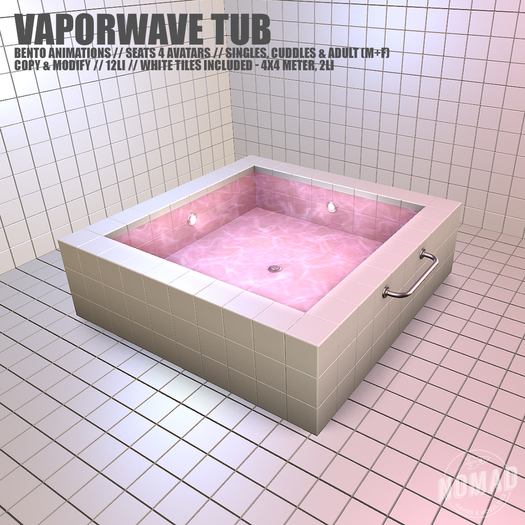 NOMAD // VAPORWAVE TUB // PINK // ADULT
