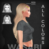 Wasabi // Nova Mesh Hair - All colors