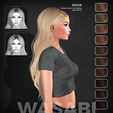 Wasabi // Nova Mesh Hair - Browns