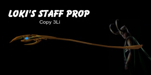 Loki's Staff Prop