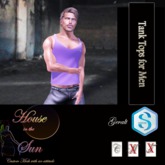 Tank Top Signature Geralt Purple Logo