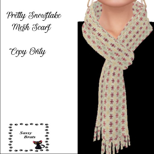 *SB* Pretty Snowflake Scarf