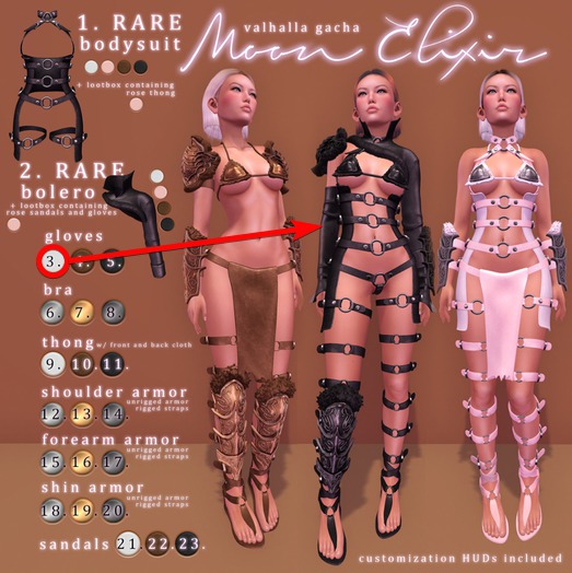 Moon Elixir - Valhalla - 3 - Lara - Snow Gloves