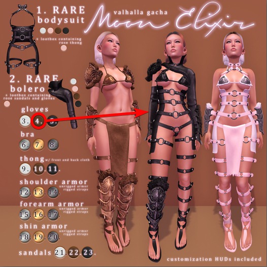 Moon Elixir - Valhalla - 4 - Lara - Cocoa Gloves