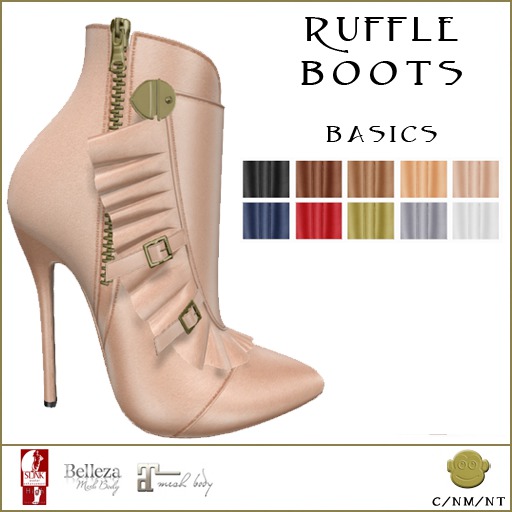 BM Ruffle Boots Basics