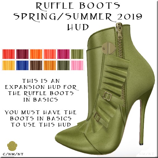 BM Ruffle Boots SS 19 HUD