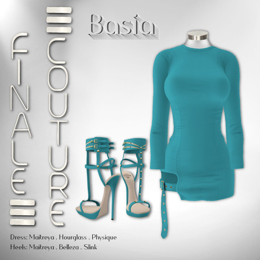 Finale Couture Basia - Aqua(Boxed)