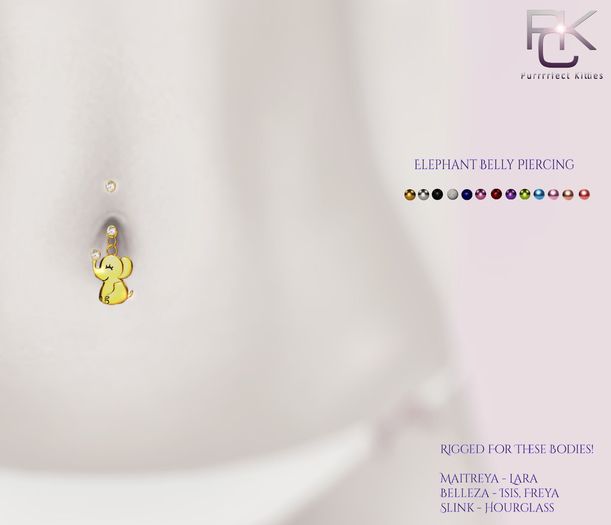 *PKC* Elephant Belly Piercing