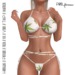 Knot bikini herbal