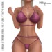 Knot bikini pink