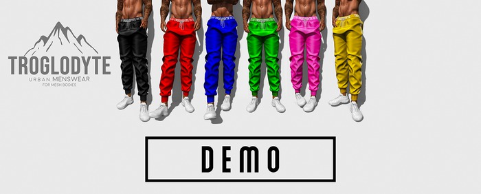 TROGLODYTE - 2 Lines Sweatpants - FATPACK - DEMO