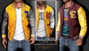 Letterman jacket m5 yellow