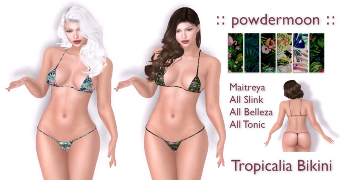 powdermoon - Tropicalia Bikini With HUD