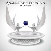 Sculpted Angel Fountain Statue