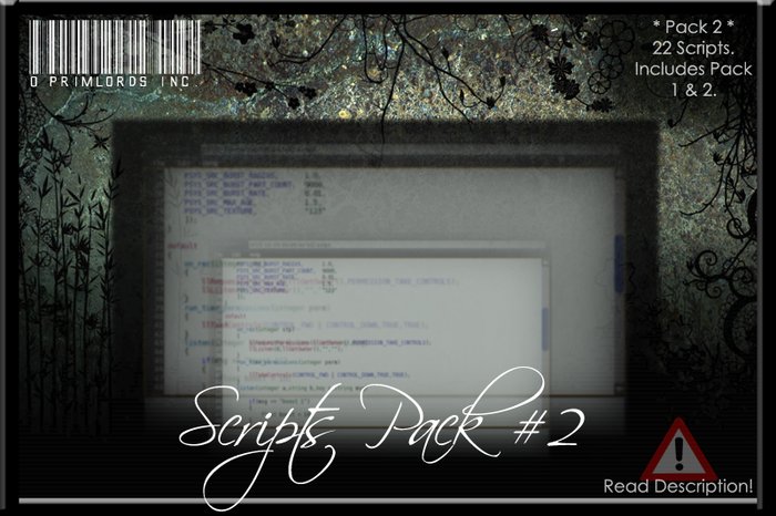 [PrimLords™] Scripts Pack #2 - 22 Scripts - True Quality