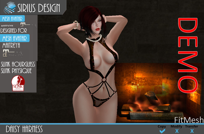 Sirius Design Daisy Harness Boxed==DEMO