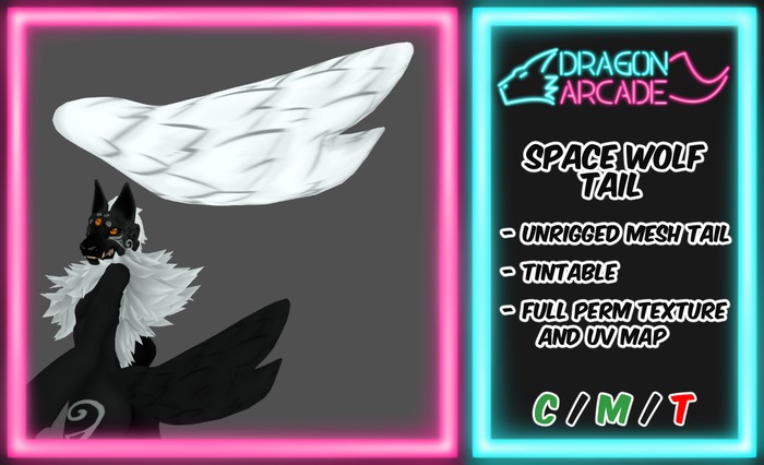 [DRGN ARCD] Space Wolf Tail
