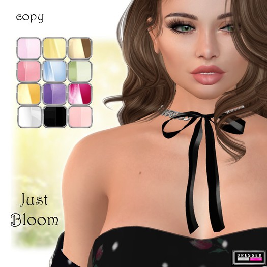 ::DBL:: Just Bloom Necklace Ribbon