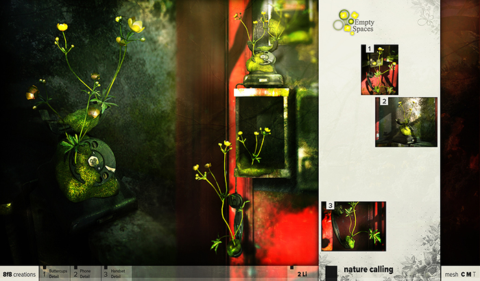 8f8 - Empty Spaces - Nature Calling Box