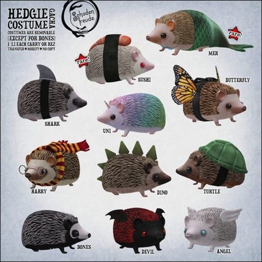 Schadenfreude Angel Hedgie Costume