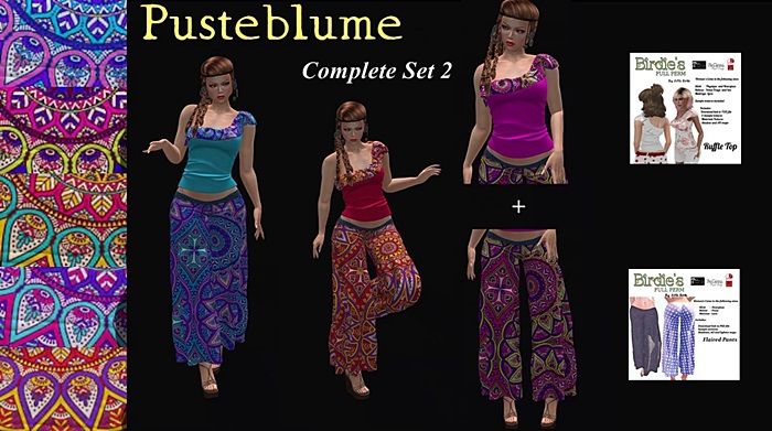 [Pusteblume] Texture for [Birdie's] Top + Pants Complete Set  2