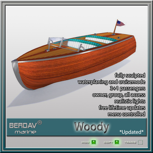 Protec Woody Motorboat