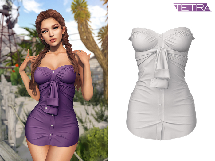 TETRA - Ex boyfriend shirt (White)