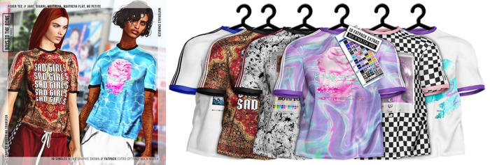 BOYS TO THE BONE feber tee - fatpack