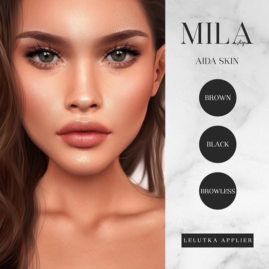 . MILA . Aida Skin [Tan] LELUTKA