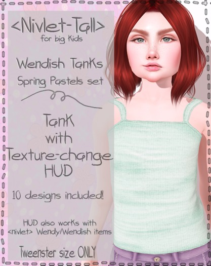 <nivlet> Wendish Tank - Spring Pastels