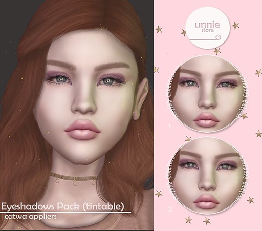 Unnie - Eyeshadows (boxed) 2