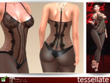 Tessellate Elle Lace Body Suit - Maitreya